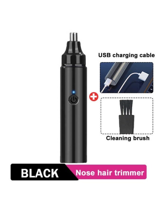 ALMEKAQUZ Rechargeable Electric Nose Hair Trimmer, Trimmer for Women - Rechargeable Painless Ear Hair Trimmer, Electric Nose Hair Remover for Men, Eyebrow Trimmer Waterproof Facial Hair Trimmer - Image 5